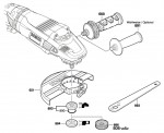 Bosch 3 601 H92 F00 Gws 24-180 Lvi Angle Grinder 230 V / Eu Spare Parts